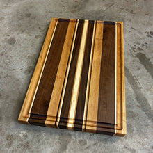 Load image into Gallery viewer, Cutting Board - Cherry, Maple, Walnut
