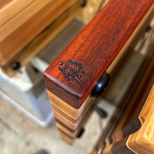Load image into Gallery viewer, Cutting Board - Padauk, Curly Maple
