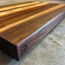 Load image into Gallery viewer, Cutting Board - Walnut, Ash, Cherry, Curly Maple, Jatoba, Shedua
