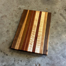 Load image into Gallery viewer, Cutting Board - Walnut, Ash, Cherry, Curly Maple, Jatoba, Shedua
