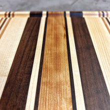 Load image into Gallery viewer, Cutting Board - Walnut, Cherry, Maple
